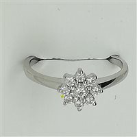 Anello Godenzi Gioielleria Donna Ray in Oro Diamante 0.23 Ct 5219/A-13 - 5219/A-13